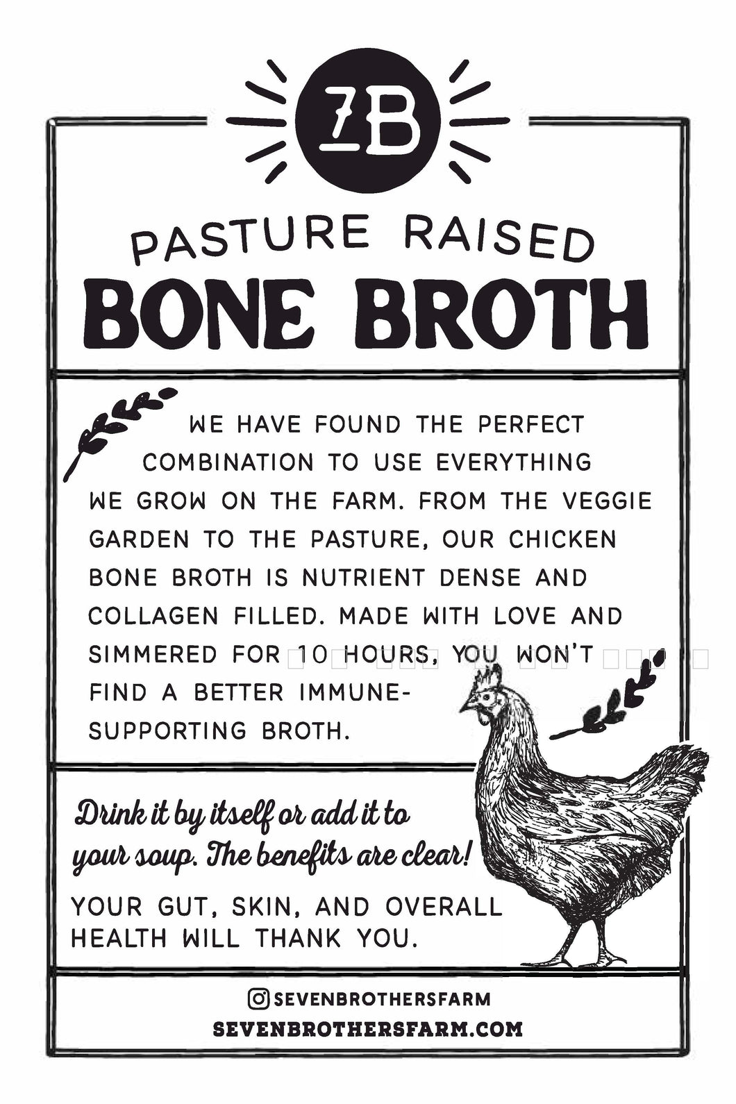 Chicken Bone Broth