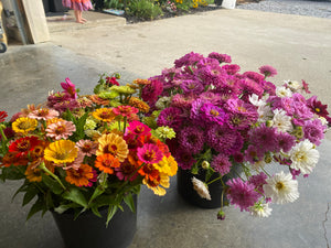 DIY Flower Buckets